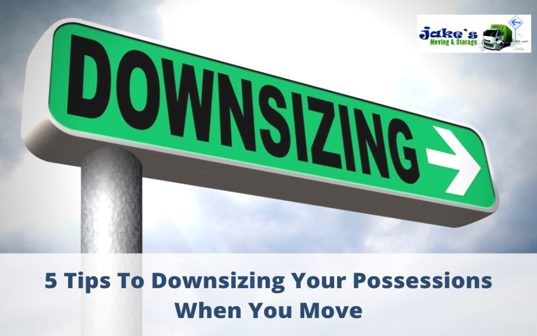 5 Tips To Downsizing Your Possessions When You Move